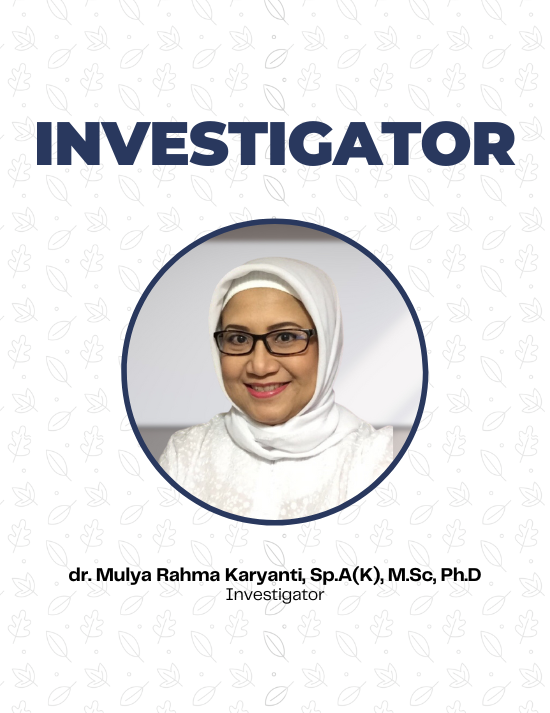 dr. Mulya Rahma Karyanti, Sp.A(K), M.Sc, Ph.D